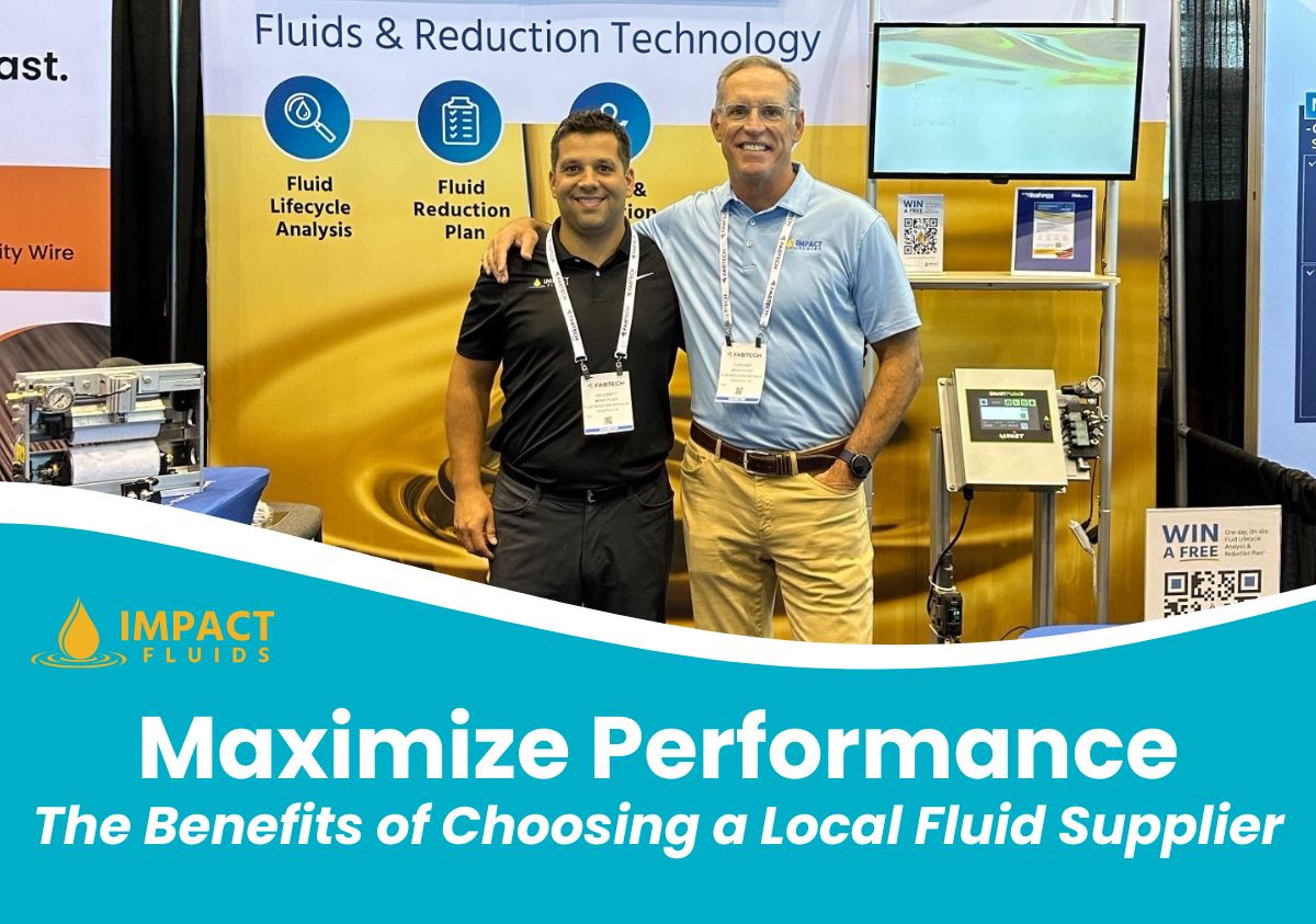 Benefits of a Local Metalworking Fluid Supplier